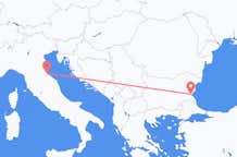 出发地 意大利里米尼目的地 保加利亚布尔加斯的航班