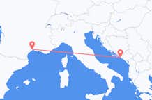 Flug frá Montpellier til Dubrovnik