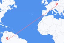 Flights from Leticia, Amazonas, Colombia to Brno, Czechia