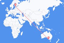 Flyrejser fra Mount Gambier, Australien til Helsinki, Finland