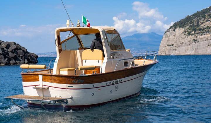 Private Boat Tour of Capri From Sorrento on Sorrentine "GOZZO"