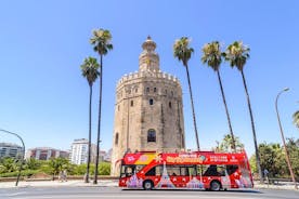 Kaupungin nähtävyydet Sevillassa Hop-On Hop-Off -bussikierros