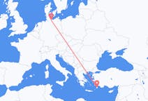 Flights from Lubeck, Germany to Rhodes, Greece