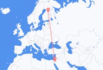 Flyrejser fra Eilat, Israel til Kajaani, Finland