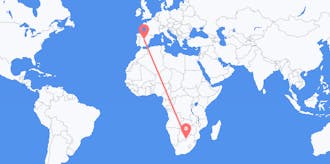 Flights from Botswana to Spain