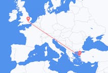 Flights from Mytilene, Greece to London, England