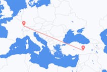 Flyreiser fra Mulhouse, Sveits til Malatya, Tyrkia