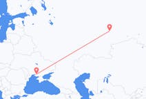 Fly fra Yekaterinburg til Kherson