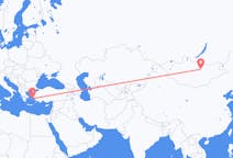 Flights from Ulaanbaatar to Icaria