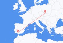 Flights from Ostrava in Czechia to Seville in Spain