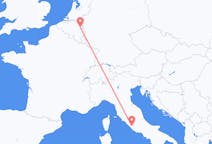 Flyg från Maastricht, Nederländerna till Rom, Italien