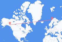 Flyreiser fra Hvit hest, Canada til Narvik, Norge