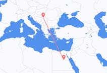 Flyg från Asyut, Egypten till Belgrad, Serbien