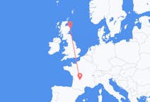 Flights from Brive-la-Gaillarde, France to Aberdeen, Scotland