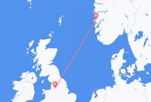 Flyrejser fra Bergen, Norge til Manchester, England