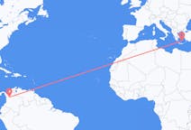 Flights from Medellín to Santorini