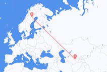 Flyreiser fra Bukhara, Usbekistan til Arvidsjaur, Sverige