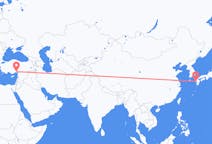 Flyreiser fra Nagasaki, Japan til Adana, Tyrkia