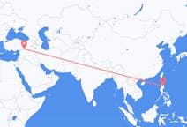 Flyreiser fra Tuguegarao City, Filippinene til Sanliurfa, Tyrkia