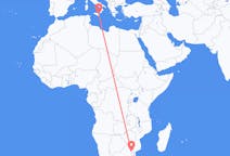 Flights from Nelspruit, South Africa to Catania, Italy