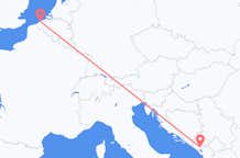 Vluchten van Ostend, Norfolk, België naar Podgorica, Montenegro