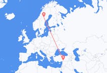 Flights from Kahramanmaraş, Turkey to Vilhelmina, Sweden