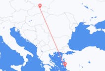 出发地 斯洛伐克出发地 波普拉德目的地 希腊萨摩斯的航班