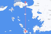 出发地 希腊卡林诺斯岛目的地 希腊萨摩斯的航班