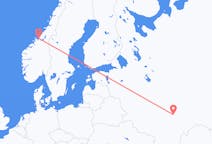 Vluchten van Penza naar Ørland