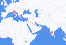 Vluchten van Coimbatore, India naar Rome, Italië