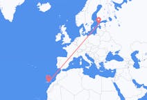 Flights from Las Palmas, Spain to Kardla, Estonia