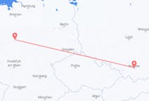 Vluchten uit Krakau, Polen naar Paderborn, Duitsland