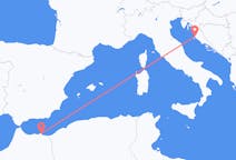 Flights from Zadar, Croatia to Melilla, Spain
