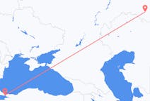 Fly fra Orenburg til Istanbul