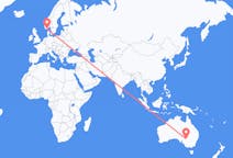 Flights from Broken Hill, Australia to Kristiansand, Norway