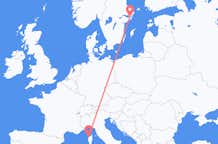 Flights from Calvi to Stockholm