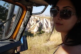 Visite guidée en jeep d'une demi-journée en petit groupe en Cappadoce