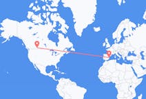 Flights from Medicine Hat, Canada to Valencia, Spain