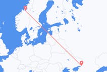 Fly fra Rostov-na-Donu til Trondheim