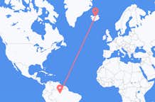 Flüge von Manaus, Brasilien nach Akureyri, Island