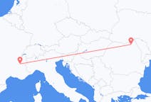 Lennot Grenoblesta Suceavaan