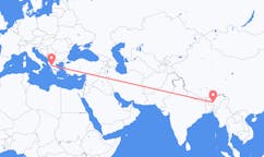 Flyreiser fra Guwahati, India til Ioánnina, Hellas