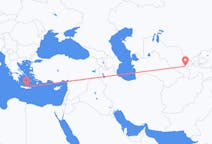 Flyreiser fra Samarkand, til Iraklio