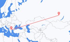 Flights from Bratsk, Russia to Thessaloniki, Greece
