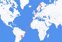 Flights from Navegantes, Brazil to Lycksele, Sweden