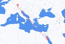 Flyrejser fra Marsa Alam, Egypten til Friedrichshafen, Tyskland
