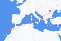 Flyreiser fra Essaouira, Marokko til București, Romania