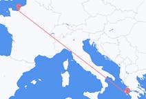 Flights from Deauville, France to Zakynthos Island, Greece