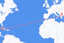 Flyrejser fra Grand Cayman til Thessaloniki