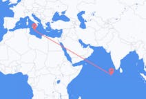 Flyreiser fra Malé, Maldivene til Malta, Malta